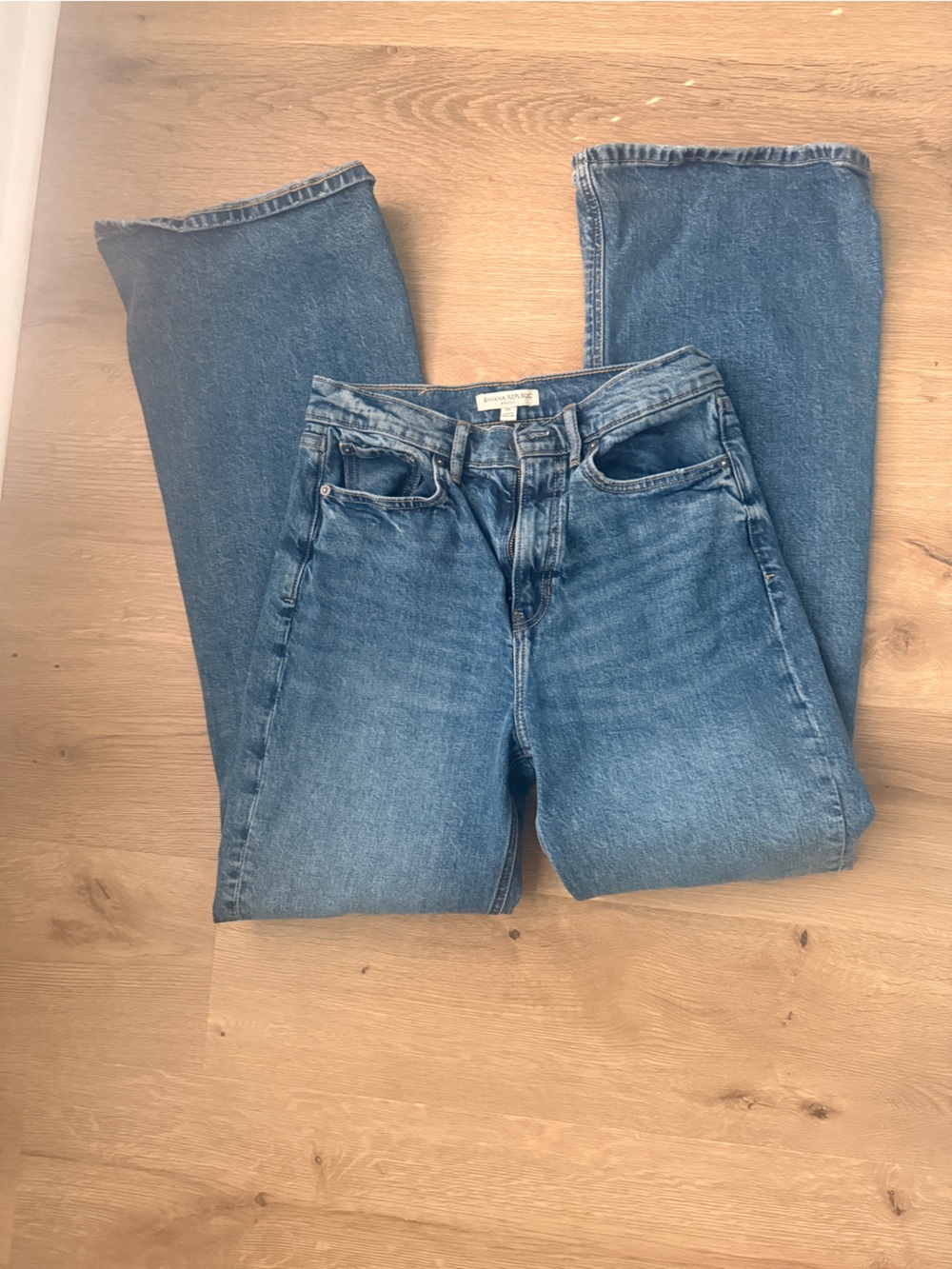 Banana Republic Women's Boot Cut Jeans - Medium Blue Wash